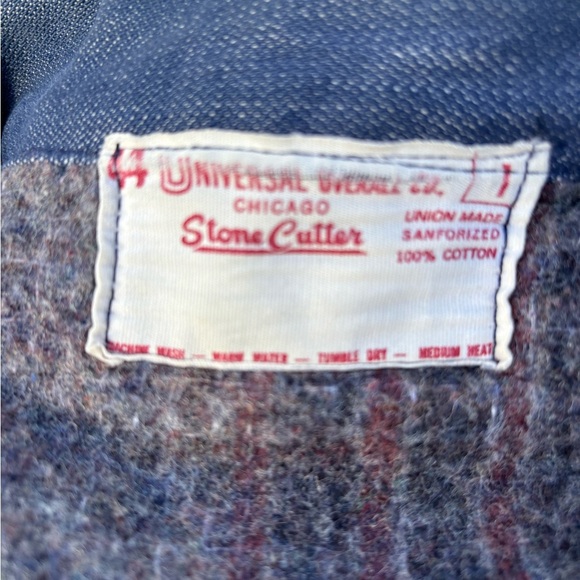 Vintage Universal Overall Co Stonecutter Quilted Jacket — Size 44 - Picture 6 of 6